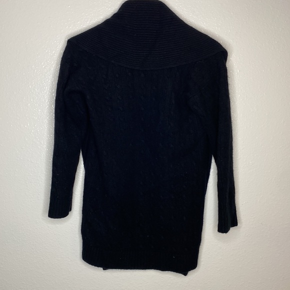 Ralph Lauren Black Label S Cable Knit Cashmere Cardigan - Picture 7 of 10